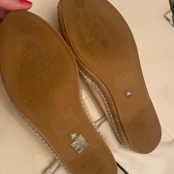 Espadrilles Gucci original hardly used excellent condition size 9 - Picture 7 of 7